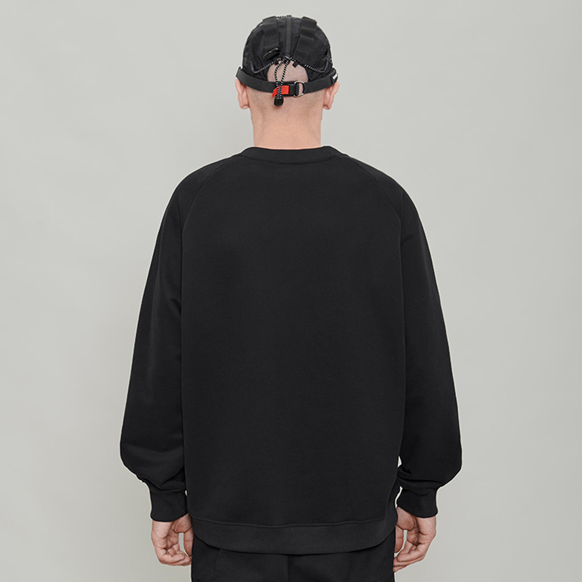 Sphere Nylon Pocket Sweatshirt Gen.1 RD-SNPS_GEN.1 BLACK/BLACK