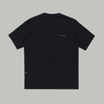 Two Side Pockets T-Shirt RD-TSPTS BLACK