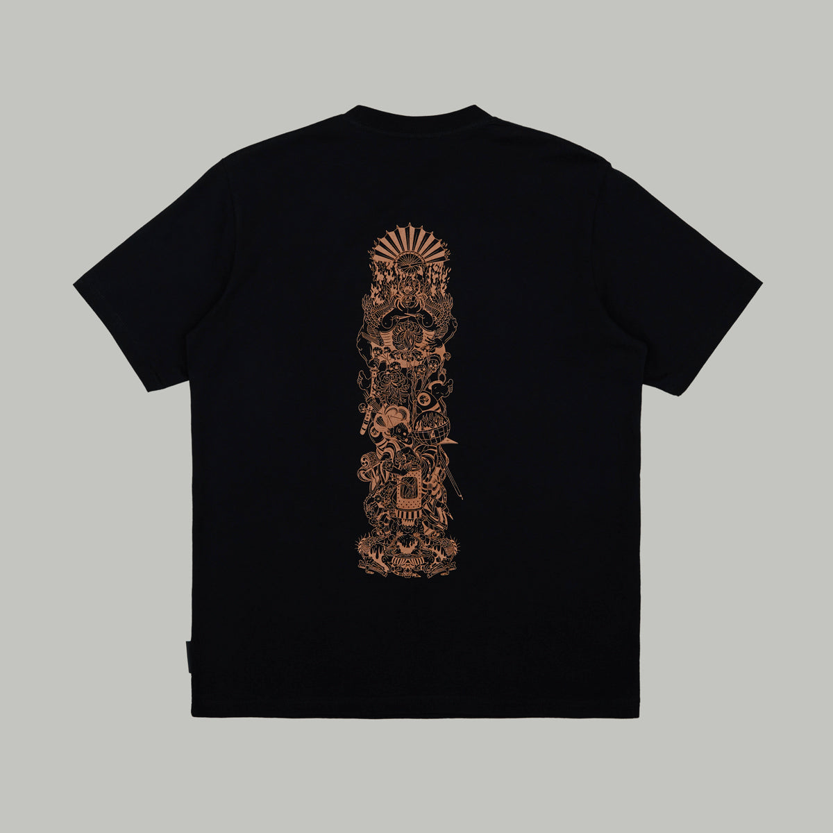 Ikebana (I) T-Shirt RD-ITS BLACK