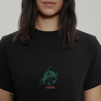 Onna-Bugeisha Women T-Shirt RD-OBWTS BLACK