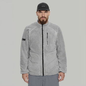 1ga Fleece Full Zip Sweatshirt Gen.1 RD-1GAFFZSS_GEN.1 GREY