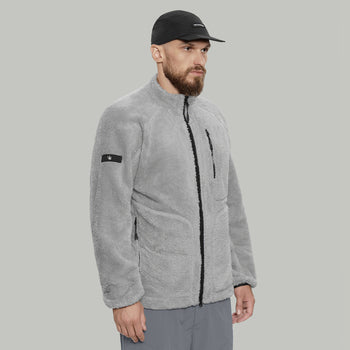 1ga Fleece Full Zip Sweatshirt Gen.1 RD-1GAFFZSS_GEN.1 GREY