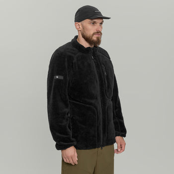 1ga Fleece Full Zip Sweatshirt Gen.1 RD-1GAFFZSS_GEN.1 BLACK