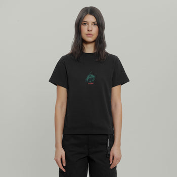 Onna-Bugeisha Women T-Shirt RD-OBWTS BLACK