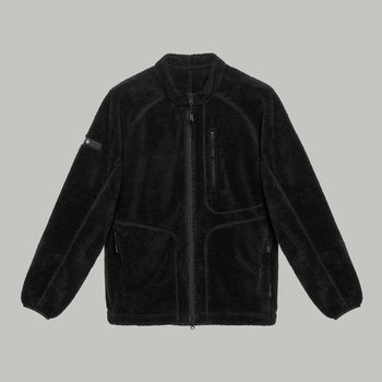 1ga Fleece Full Zip Sweatshirt Gen.1 RD-1GAFFZSS_GEN.1 BLACK
