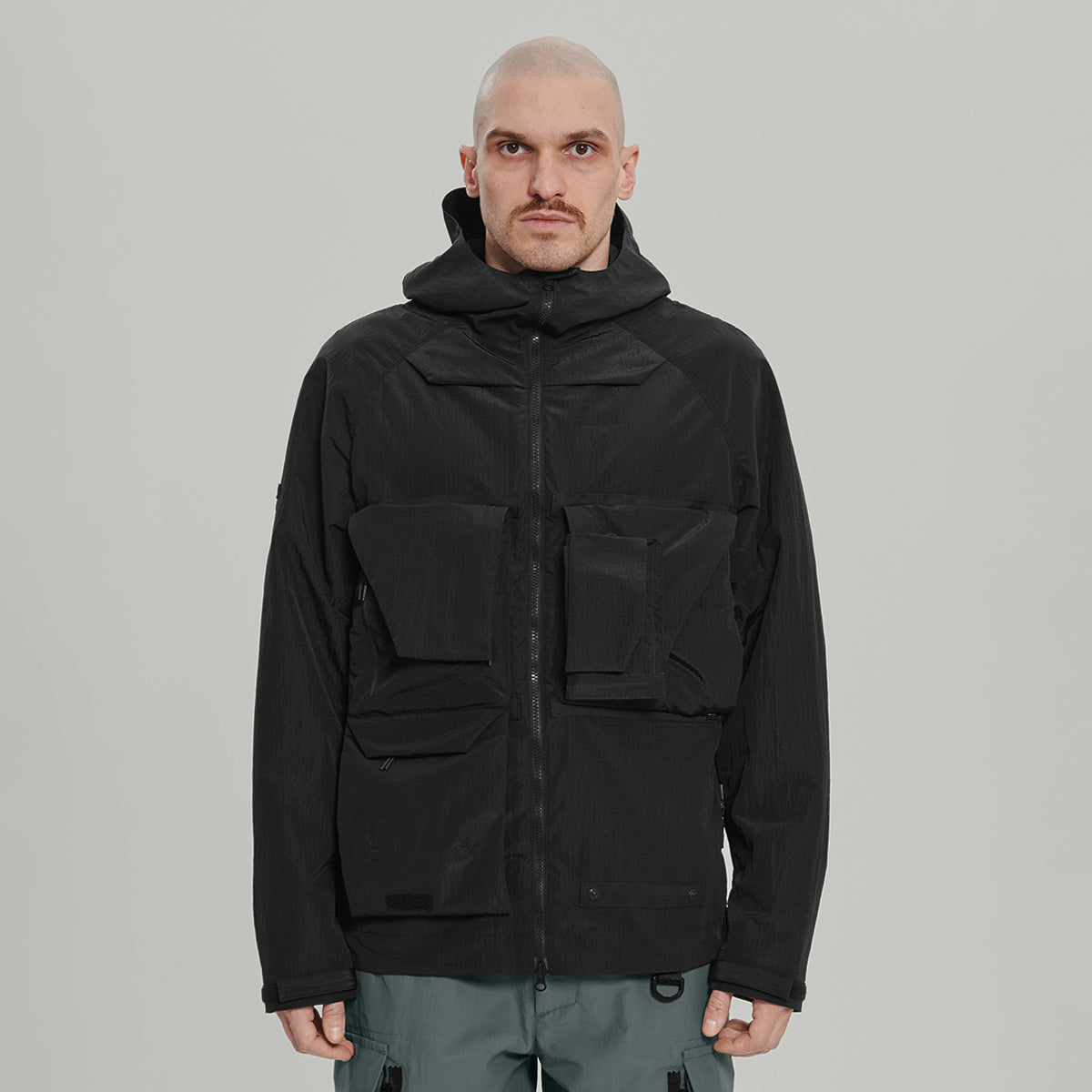 Multipockets Transformable Jacket Gen.1 RD-MLTPTJ_GEN.1 BLACK