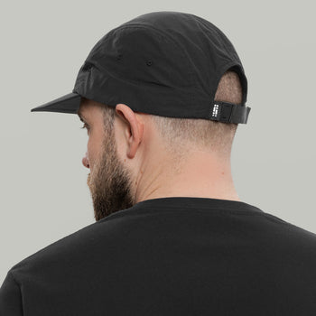 5 Panel Packable Cap RD-5PPC (CN) BLACK