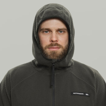 Half Zip Fleece Hoodie Gen.2 RD-HZFH_GEN.2 GRAPHITE