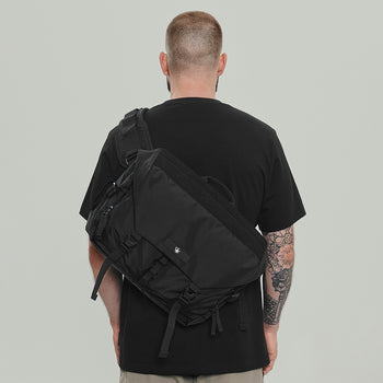 Messenger Bag F18 Gen.1 RD-MB-F18_GEN.1 BLACK