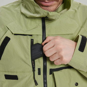 Multipockets Transformable Jacket Gen.1 RD-MLTPTJ_GEN.1 GREEN