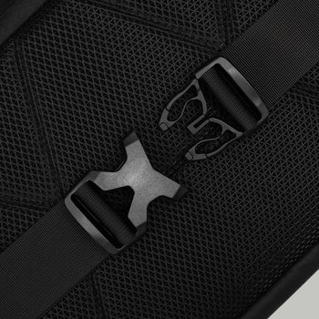 3CH0 2 Pockets Waist Bag Gen.1 RD-3CH02PWB_GEN.1 BLACK