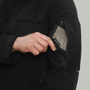 Field 2 Pockets Shirt Gen.1 RD-F2PS_GEN.1 BLACK