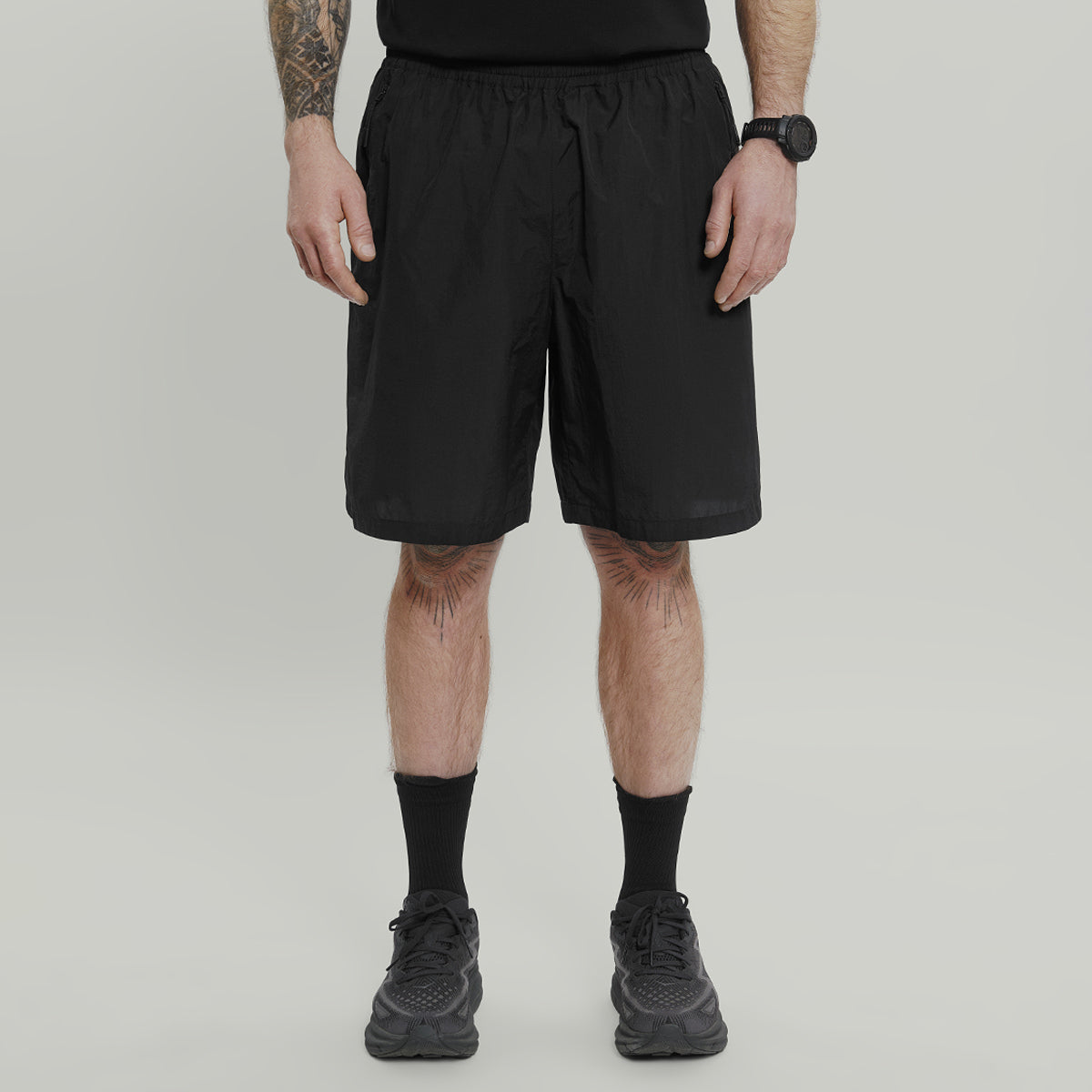 ALOUND VENTILATION NYLON SHORTS ブラック ALOUND VENTILATION NYLON SHORTS