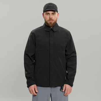 Diagonal Chest Pocket Civil Shirt Gen.1 RD-DGNLCPCS_GEN.1 BLACK