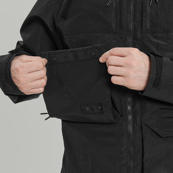 Multipockets Transformable Jacket Gen.1 RD-MLTPTJ_GEN.1 BLACK