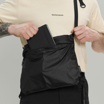 Lightweight Musette Packable Bag Gen.1 RD-LGHTMPB_GEN.1 (SS26) BLACK