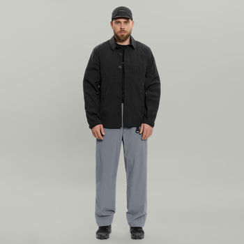 Diagonal Chest Pocket Civil Shirt Gen.1 RD-DGNLCPCS_GEN.1 BLACK