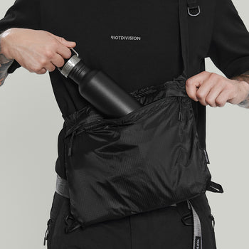 Lightweight Musette Packable Bag Gen.1 RD-LGHTMPB_GEN.1 BLACK