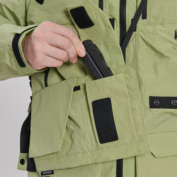 Multipockets Transformable Jacket Gen.1 RD-MLTPTJ_GEN.1 GREEN