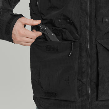 Multipockets Transformable Jacket Gen.1 RD-MLTPTJ_GEN.1 BLACK