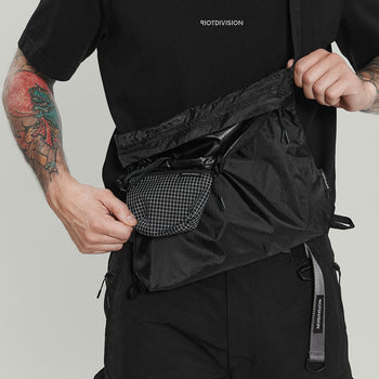 Lightweight Musette Packable Bag Gen.1 RD-LGHTMPB_GEN.1 BLACK