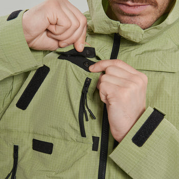 Multipockets Transformable Jacket Gen.1 RD-MLTPTJ_GEN.1 GREEN
