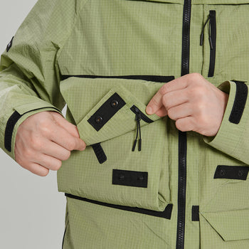 Multipockets Transformable Jacket Gen.1 RD-MLTPTJ_GEN.1 GREEN