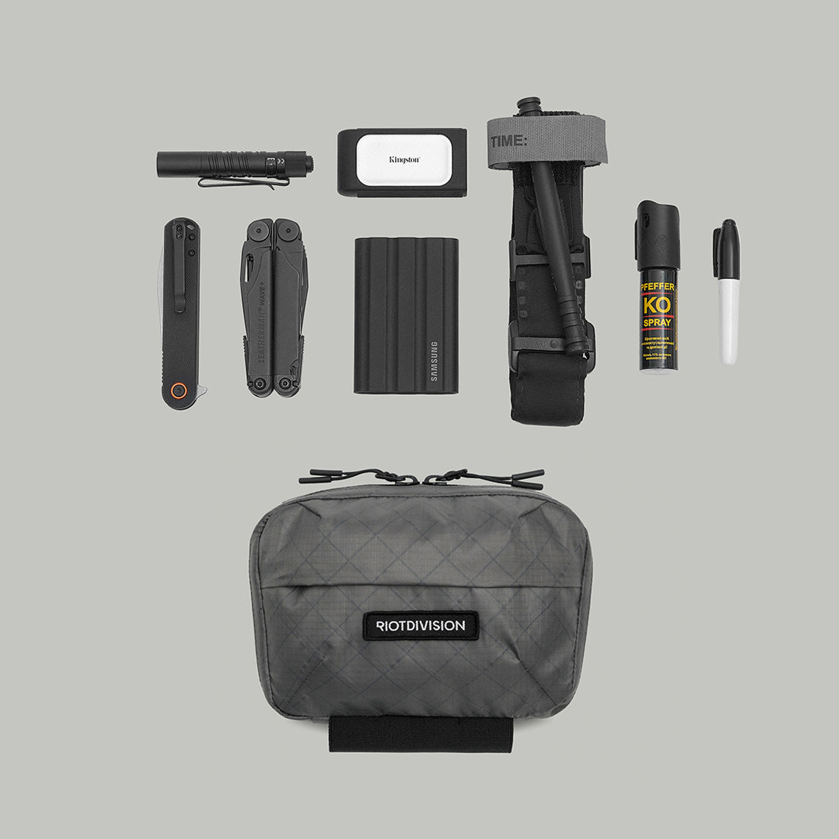 EDC Utility Pouch Gen.1 RD-EDCUP_GEN.1 (ECOPAK) GREY