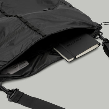 Lightweight Nylon Tote Bag Gen.1 RD-LNTB_GEN.1 BLACK