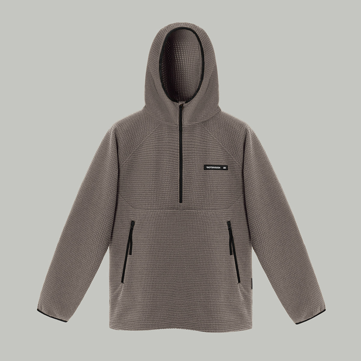 Half Zip Fleece Hoodie Gen.2 RD-HZFH_GEN.2 GREY