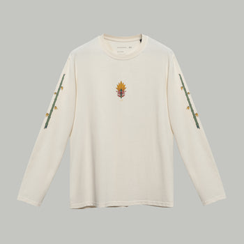 Daitengu Longsleeve RD-DTNGL WHITE