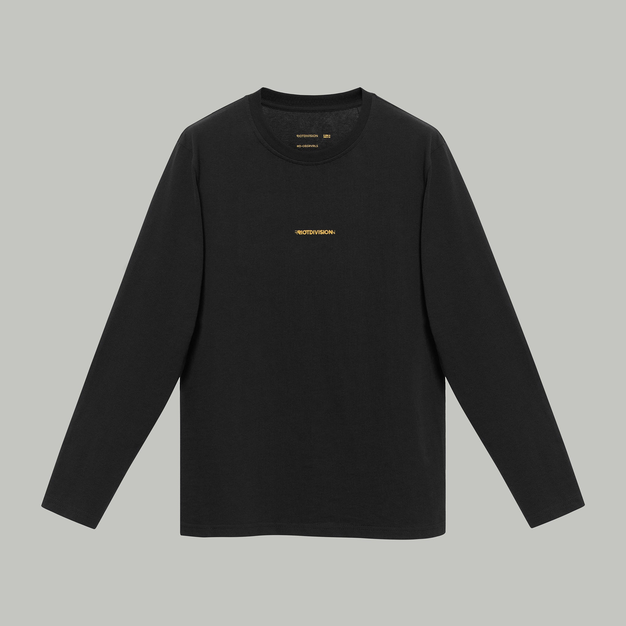 Observer Longsleeve RD-OBSRVRLS BLACK – RIOT DIVISION