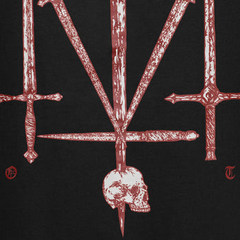 Trident Of Blades Hoodie RD-TRDBLDH BLACK