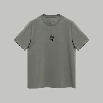 Steeled for Battle T-Shirt RD-SFBTS GREY