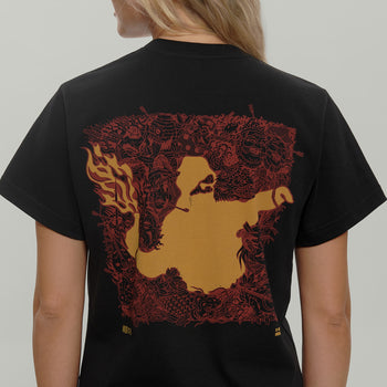Spirit Core Female T-Shirt RD-SPRTCRFTS BLACK