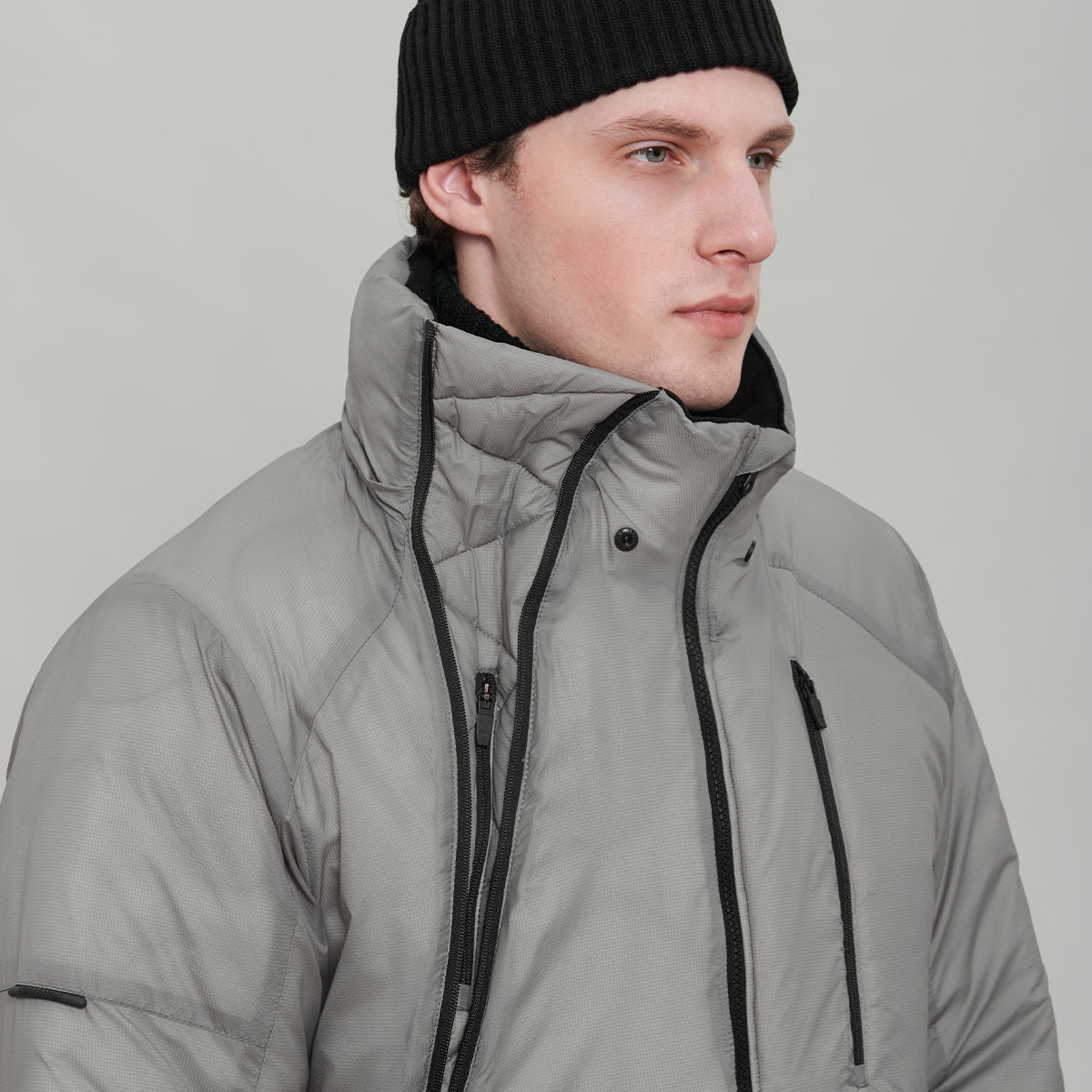 Bifurcation Down Jacket Short Gen.4 RD-BDJS_GEN.4 GREY