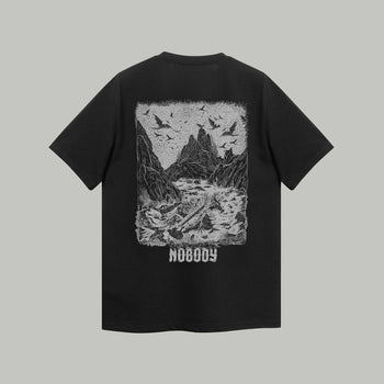 NOBODY T-Shirt RD-NBDTS BLACK