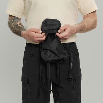 Lightweight Musette Packable Bag Gen.1 RD-LGHTMPB_GEN.1 (SS26) BLACK