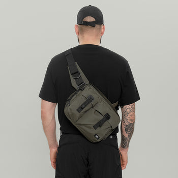 3CH0 2 Pockets Waist Bag Gen.1 RD-3CH02PWB_GEN.1 KHAKI