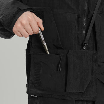 Multipockets Transformable Jacket Gen.1 RD-MLTPTJ_GEN.1 BLACK