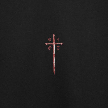 Trident Of Blades Hoodie RD-TRDBLDH BLACK
