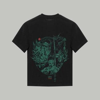 Onna-Bugeisha Women T-Shirt RD-OBWTS BLACK