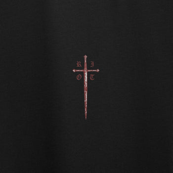 Trident Of Blades T-Shirt RD-TRDBLDTS BLACK