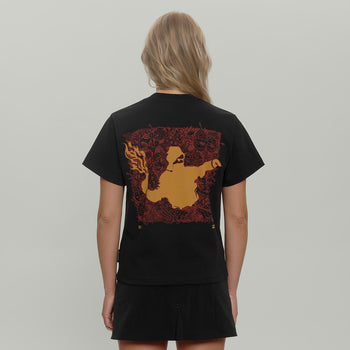 Spirit Core Female T-Shirt RD-SPRTCRFTS BLACK