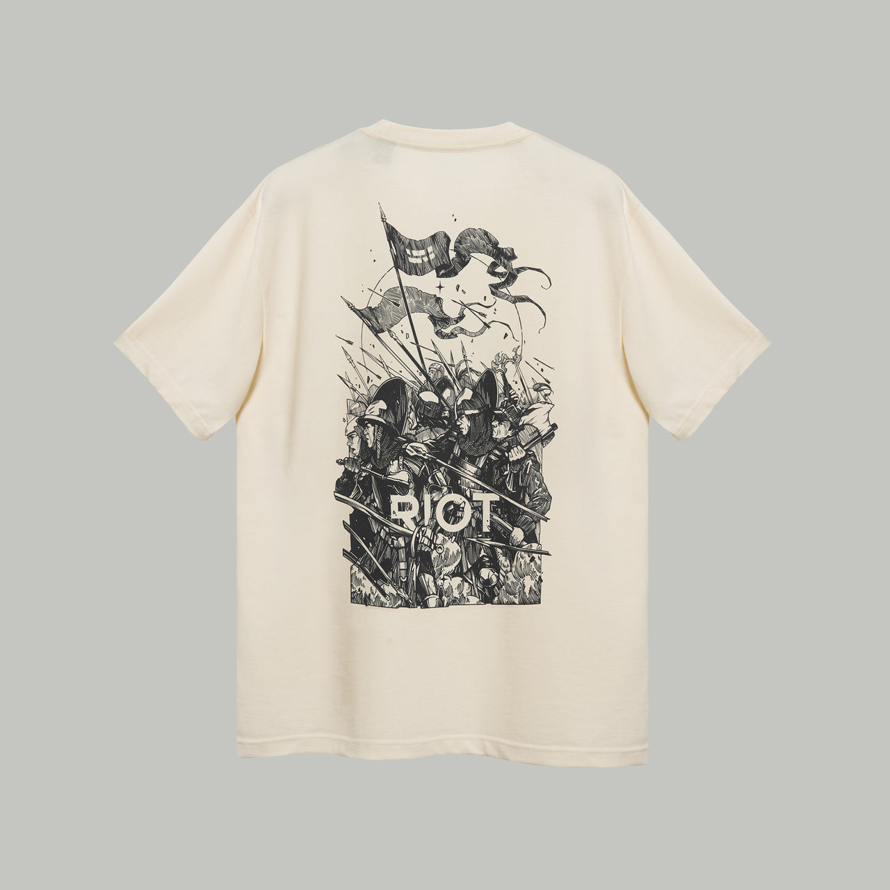 Tradition Of RIOT T-Shirt RD-TORTS WHITE