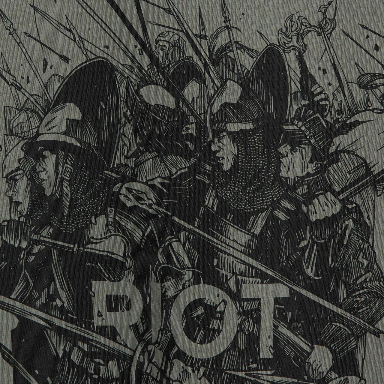 Tradition Of RIOT T-Shirt RD-TORTS GREY