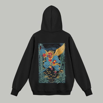 Daitengu Hoodie RD-DTNGH BLACK