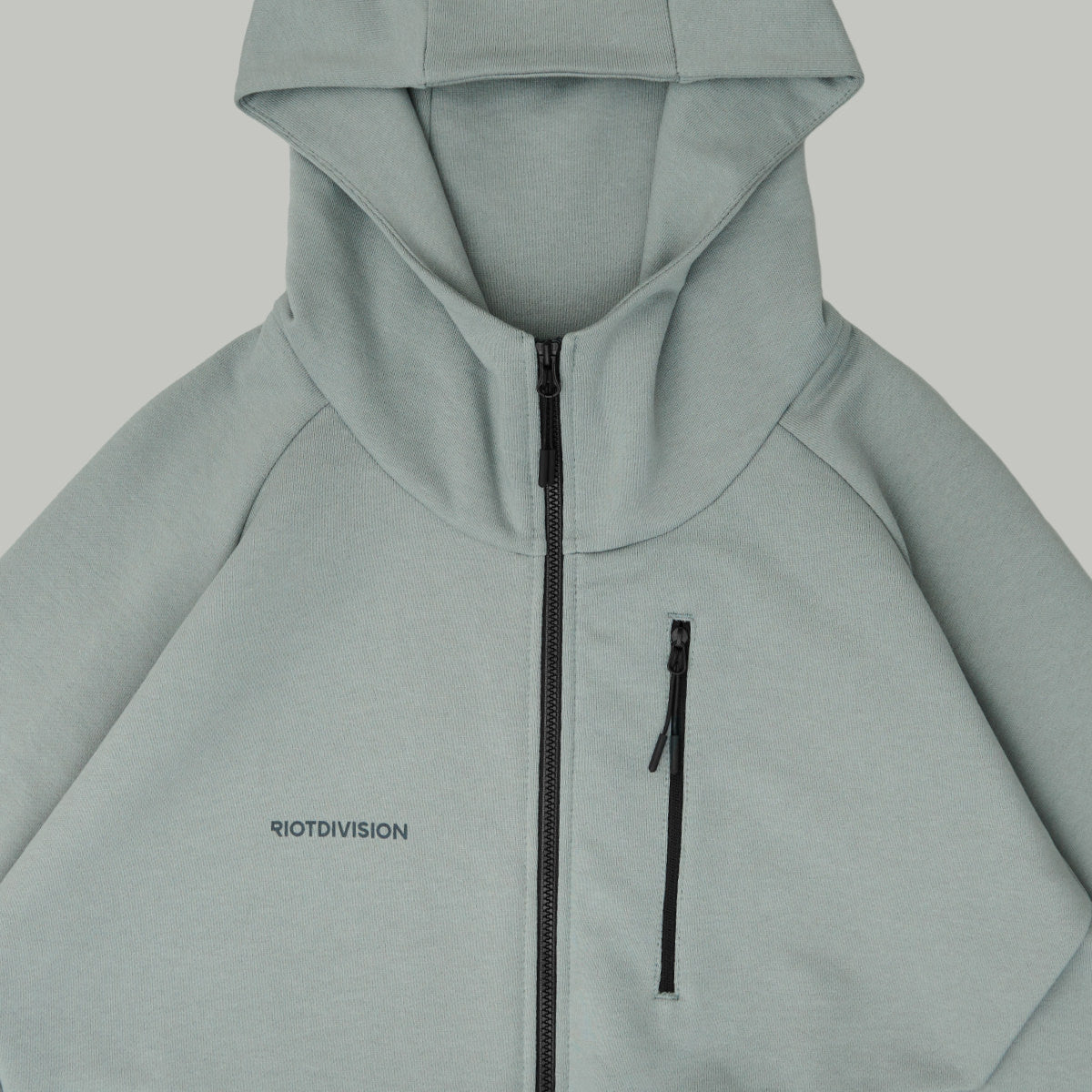 Invisible Spectrum Zip Hoodie Gen.1 RD-ISZH_GEN.1 GREY