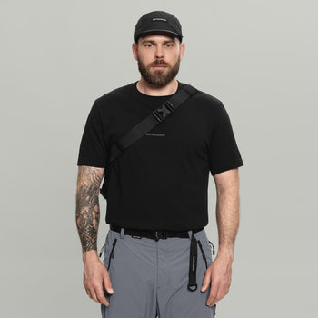 3CH0 2 Pockets Waist Bag Gen.1 RD-3CH02PWB_GEN.1 BLACK