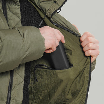 Common Short Down Jacket Gen.1 RD-CMNSDJ_GEN.1 GREEN